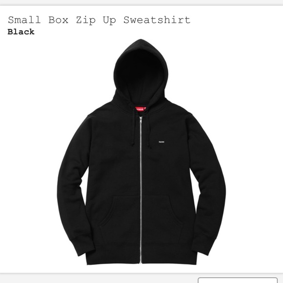 Supreme | Jackets & Coats | Supreme Small Box Logo Zip Up | Poshmark